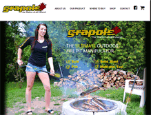 Tablet Screenshot of grapole.com